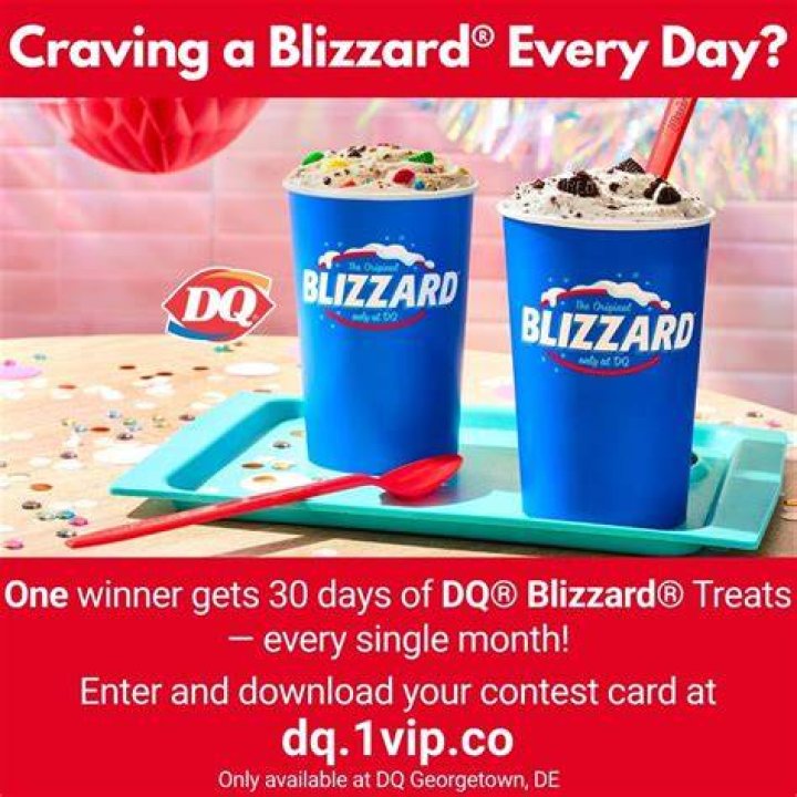 Dairy Queen Blizzard of the Month: A Sweet Delight for Every Season