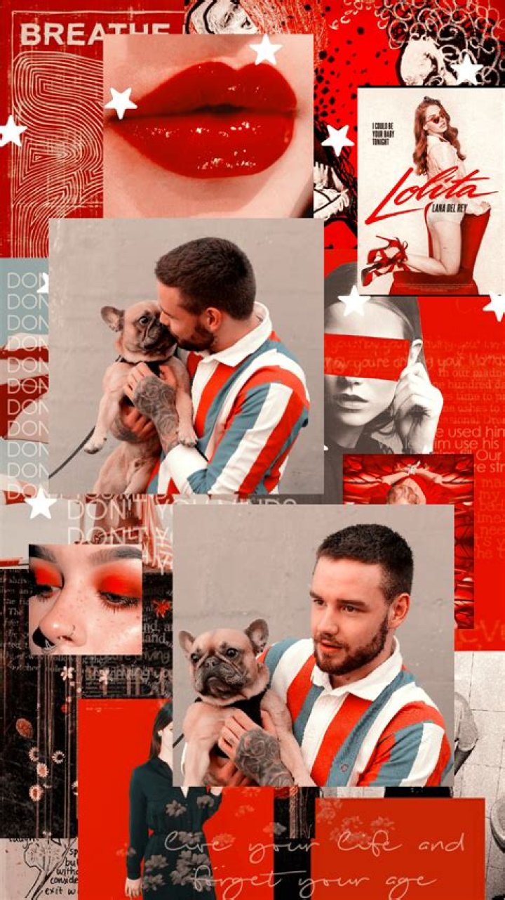 Liam Payne Wallpaper Collage: A Tribute to a Pop Icon